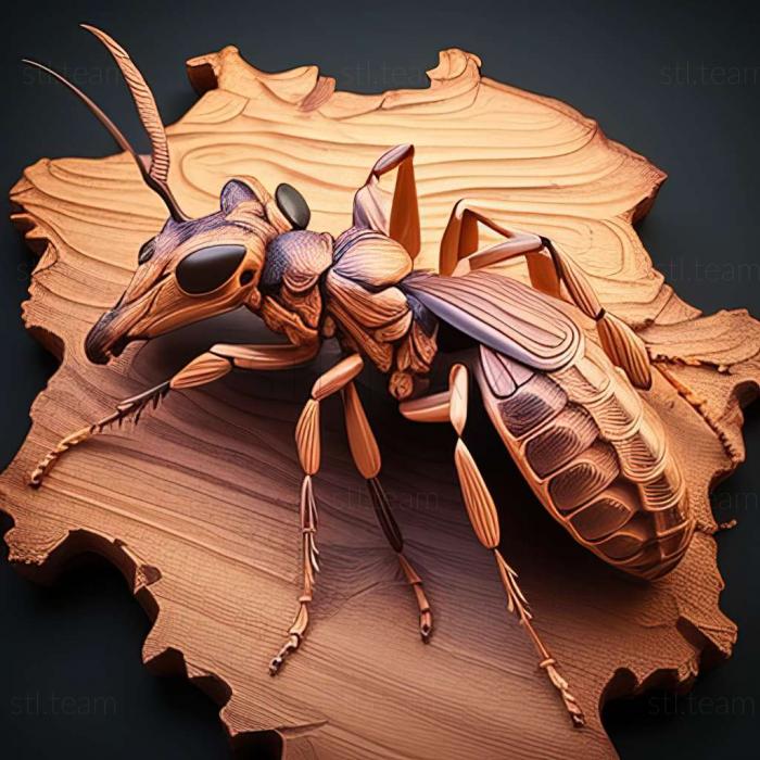 3D модель Camponotus nigriceps (STL)
